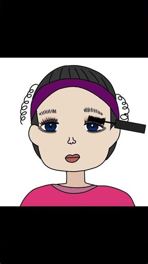 【化妝動畫】💄化妝讓她變漂亮，也變自信💖｜ Makeup Animation：Makeup Changes Everything｜姊妹動畫 Sisters Animation