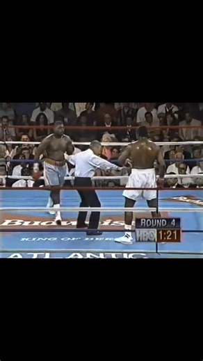 #riddickbowe v Buster Mathis Jr ended in a No Contest, but should #bigdaddy have been disqualified? #boxing #boxeo | Boxing History Page
