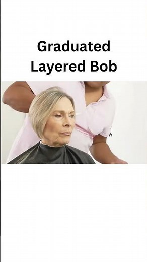 How To Cut a Graduated Layered Bob for Maximum Volume & Fullness | Step-by-Step Women’s Haircut