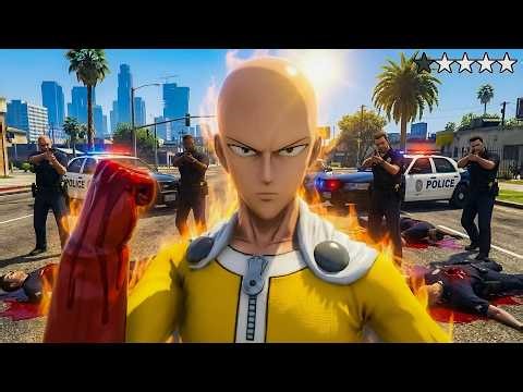 I Became SAITAMA In GTA 5