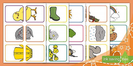 Spring Matching Puzzle Game