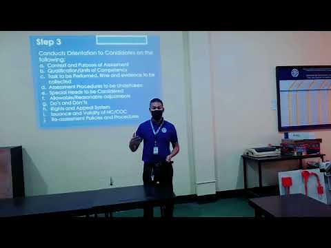 Conduct Competency Assessment Recorded Lecture