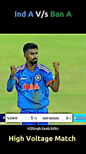 470K views · 10K reactions | India A Vs Ban A Match Fight | Ind Vs Ban Fights #cricketlover #fbreelsvideo | ᴇɴᴛᴇʀᴛᴀɪɴᴍᴇɴᴛ ᴜɴᴋᴡᴏɴ | Facebook