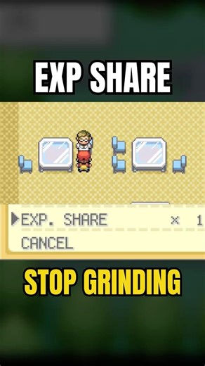 Stop Grinding in Pokemon Fire Red (Get EXP Share Early) #pokemon #pokemonfirered #pokemonleafgreen