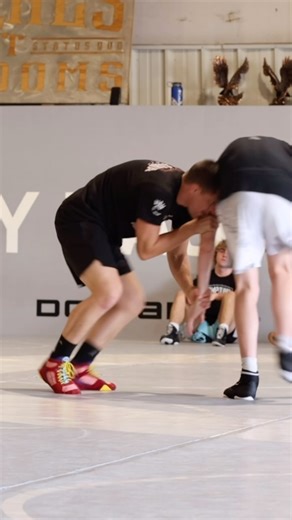 Hand Fight Drill Warming up by working through different tie ups. Focus on moving your partner and getting them to square their feet as you create angles. 📍 McDonough, GA 🎙️ @jnoknows_wrestling 🤼 @kimbrough.carson ⚪️ @dollamur | Compound Wrestling