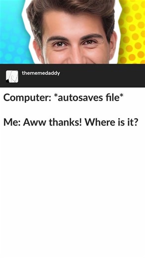Computer Autosave Tumblr Post