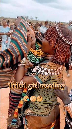 Tribal girl wedding 💒 #tribalmarriage