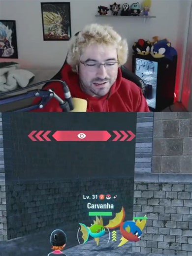 Caught a Shiny Carvanha in Pokémon Legends: Z-A!