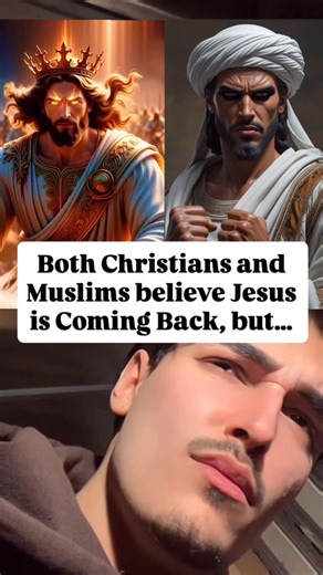 Andre | Christian Artist Apologetics on Instagram: "The differences are crazy… Many Christian would be surprised to know that Muslims, in fact do believe that their version of Jesus, aka “prophet Isa” will return in the end times. *** it’s important to note that Muslims claim that they believe in Jesus Christ, but their version of Jesus, prophet Isa is a completely different person *** They do NOT believe Jesus was crucified, or that He is God in human form, instead that he was ascended into hea