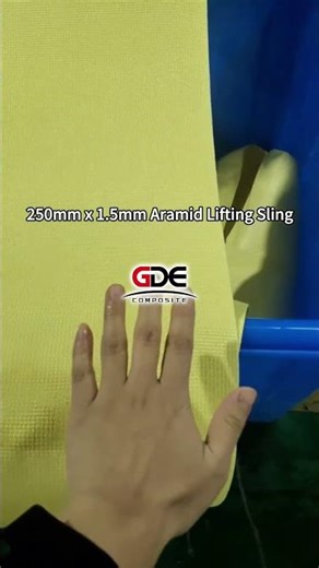 250mm x 1.5mm Aramid Lifting Sling | Heavy Duty Industrial Lifting Belt