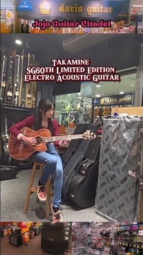 Takamine SG60th Limited Edition Electro Acoustic Guitar