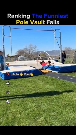 Ranking The Funniest Pole Vault Fails