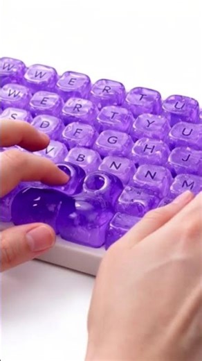jelly keyboard asmr