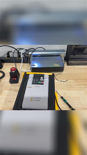 A customer had trouble programming their Super LongBoard controller. See how to get it up and running on the EXT version with a machine programmed to control the spindle speed. It's all managed through the control cable. Have you ever used this type of controller? #SuperLongBoard #controller #programming #EXTversion #VFD | PwnCNC