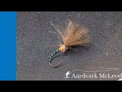 CDC Dry Flies #1 - Tying The CDC Shuttlecock Buzzer