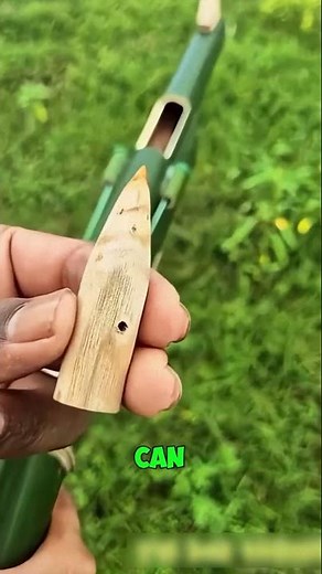 Lost Engineer Builds Bamboo Gun! 🔫