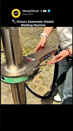 China’s Orbital Welding Tech 🤖⚡ | Next-Level Engineering