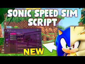 *NEW* Sonic Speed Simulator Script (PASTEBIN 2026) (AUTOFARM, INFINITE EXP AND RINGS )