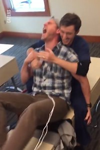 Lad can't handle simulated labour pains... 😂😂 | LADbible