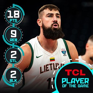 Beast Mode 😈 JV was a monster inside again, collecting 18PTS & 9REB! #EuroBasket | FIBA EuroBasket