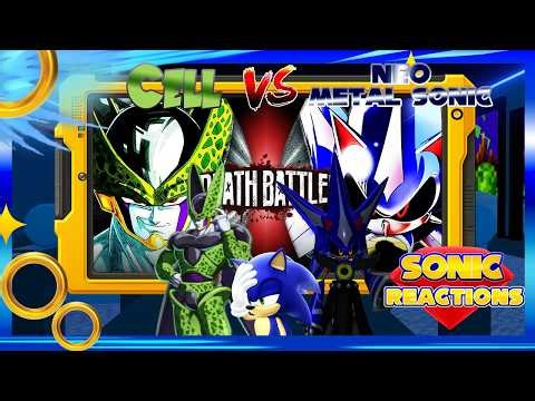 Sonic Reacts to Cell vs Neo Metal Sonic! ft. Cell & Neo Metal Sonic (Android VS. Machine!?)