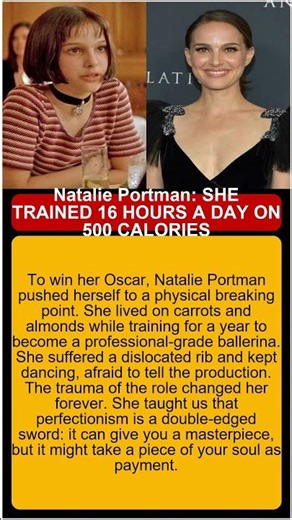 Natalie Portman Black Swan Ballerina, life stories of celebrities