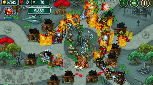 [塔防][Incursion The Thing/The Thing: Tower Defense/烽火连城/恶魔突袭/进击的恶魔/入侵者之战]无尽流程演示