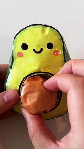 Avocado Paper Squishy Tutorial: ASMR Crafting Fun