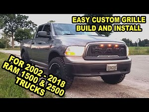 Best Aftermarket Grille for RAM Trucks with custom RAM Letter Install