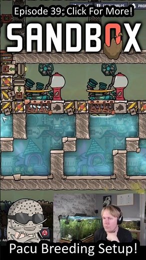 Pacu Taming & Breeding In ONI! #oxygennotincluded #sandboxshowcase #gaming