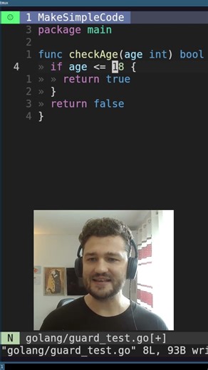 Stop Using Else #code #go #coding #javascript #python #rust #codetips #cleancode #programming