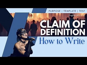 Claim of Definition Explained | Easy Guide with Examples, Non-Examples & Practice