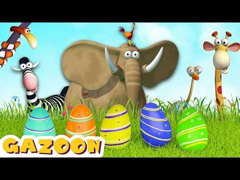 Gazoon | Egg Shaped🥚 | Easter Special | Funny Animal Cartoon For Kids