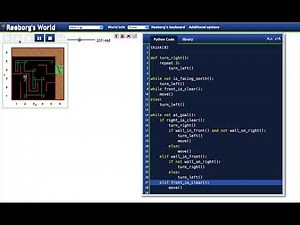 Reeborg's World Maze | Python Solution