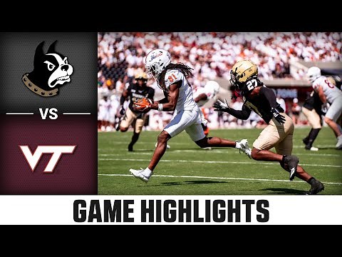 Wofford Terriers vs. Virginia Tech Hokies Game Highlights | 2025 ACC Football