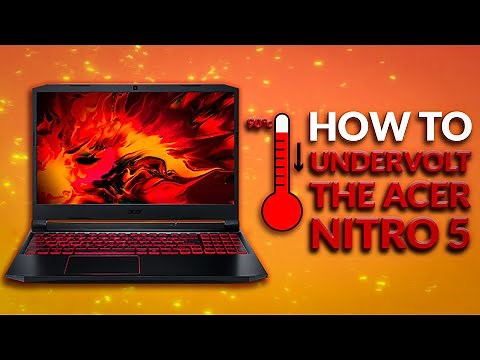 How to Undervolt the Acer Nitro 5