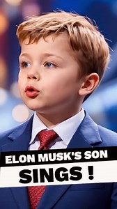 394K views · 19K reactions | Elon Musk's Son _X_ Sings Emotional Song | The World Changer | Facebook