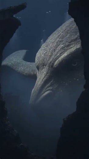 A Dragon-Like Fish Appears from the Depths of the Ocean…