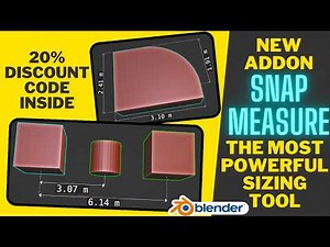 Snap Snap Measure - The Most Powerful Sizing Tool for Blender