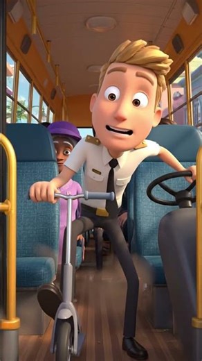 kid riding a scooter #explore