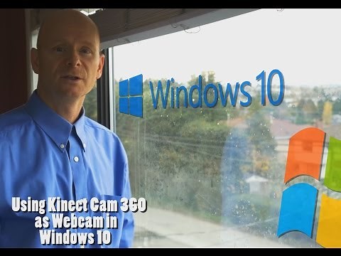 How to use Kinect Cam as Web Cam in Windows 10