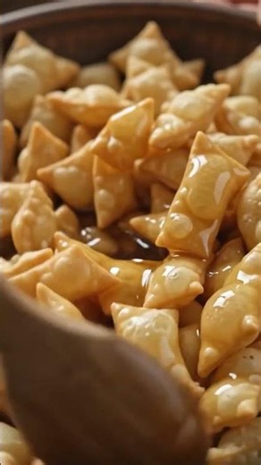 Uzbek Chak Chak being made