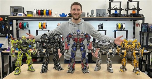 Transformers STL Pack for 3D Printing - Optimus Prime, Megatron, Bumblebee 3D Models - Digital Download - Etsy