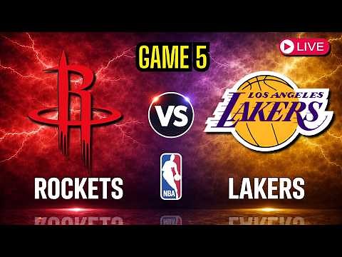 Houston Rockets vs Los Angeles Lakers - Game 5 NBA Playoffs - Live Stream Color Radio broadcast