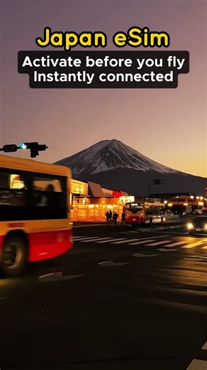 One scan. Instant data. All across Japan 🇯🇵 #JapanTravel #TravelSmart #eSIM