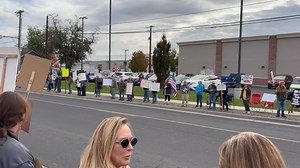 142K views · 4.4K reactions | Participants in a “No Kings” demonstration have gathered Saturday afternoon at the intersection of Bridge and Fifth streets in Clarkston. The protest started at noon and is scheduled until 2 p.m. (Matt Baney/Lewiston Tribune) | Lewiston Tribune | Facebook