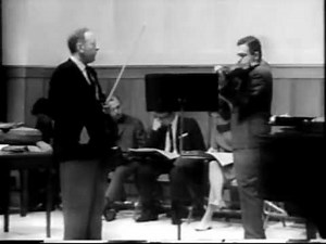 Heifetz - Chaconne (masterclass)