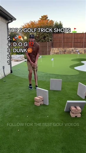 Greatest Golf Trick Shots! 🔥⛳