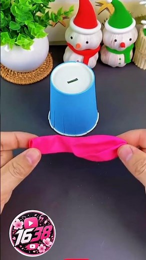 DIY Flying Balloon Toy 🎈 Easy Paper Cup Science Hack