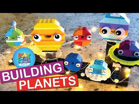 “LEGO” Building The Solar System - Fun facts about the solar system - Playtime City